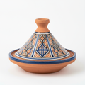 Tajine en céramique marocaine artisanale